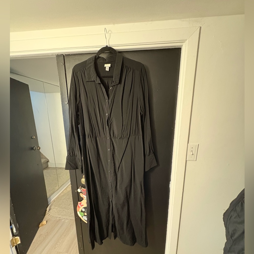 a new day Black Long Sleeve Dress